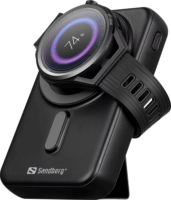 Sandberg MagSafe Powerbank 10000mAh (1.5-3A / 5-20V) - Fekete