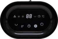 Home FK 55 Szabadonálló Elektromos Kerámia Fűtőtest 1500W - Fehér/Fekete