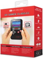 My Arcade Go Gamer Classic 300in1 Fekete&Piros hordozható Retro Játékkonzol