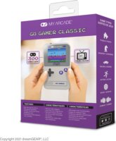 My Arcade Go Gamer Classic 300in1 Szürke&Lila hordozható Retro Játékkonzol