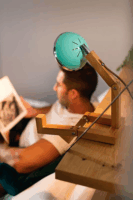 Piffany Copenhagen Mr. Wattson asztali Dekorációs LED lámpa - Tiffany Zöld