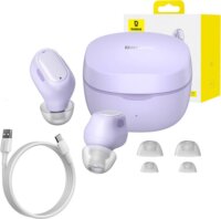 Baseus Bowie WM01 Wireless Headset - Lila