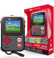 My Arcade Gamer Mini Classic 160in1 Fekete&Piros hordozható Retro Játékkonzol
