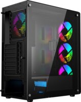 Gembird Fornax 400X Számítógépház - Fekete