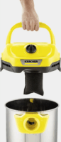 Karcher WD 2 PLUS S V-15/4/18 Nedes/Száraz Porszívó - Sárga