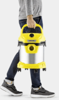 Karcher WD 2 PLUS S V-15/4/18 Nedes/Száraz Porszívó - Sárga