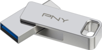 PNY Duo Link USB-A / C 3.2 Gen 1 128GB Pendrive - Ezüst