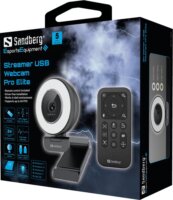 Sandberg Streamer USB Webcam Pro Elite Webkamera