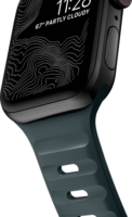 Nomad Sport Apple Watch S1/2/3/4/5/6/7/8/SE/Ultra Szilikon Okosóra szíj 42/44/45/49mm - Kék