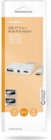 Nedis CCGB64790WT01 USB-C apa - USB/USB-C/Jack 3.5mm anya Adapter