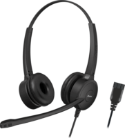 Axtel Prime HD Duo NC Vezetékes Headset - Fekete