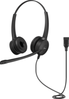 Axtel Prime HD Duo NC Vezetékes Headset - Fekete