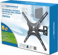 Esperanza ERW015 26"-70" LCD TV/Monitor fali tartó - Fekete