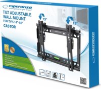 Esperanza ERW010 14"-50" LCD TV/Monitor fali tartó - Fekete