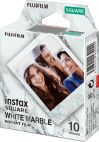 Fujifilm Instax Square Film White Marble Instant fotópapír (10 db / csomag)