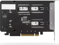 ICY Dock ToughArmor MB842MP-B 2x M.2 NVME port bővítő PCIe kártya