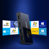Ugreen 30768 USB 4-port Switch