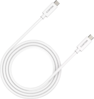 Canyon UC-44 USB-C apa - USB-C apa 4.0 Adat és töltőkábel - Fehér (1m)