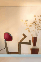 Piffany Copenhagen Mr. Wattson asztali Dekorációs LED lámpa - Bordó