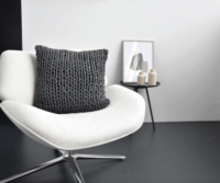 Nielsen Kissenbezug Marlin Díszpárnahuzat - Sötétszürke (50x50 cm)