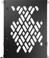Fractal Design FD-A-CAGE-001 Define 7 HDD Rekesz készlet B típusú - Fekete