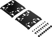 Fractal Design FD-A-BRKT-003 Univerzális konzol A típusú - Fekete (2db/csomag)