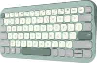Asus Marshmallow KW100 Wireless Billentyűzet - Zöld - Magyar