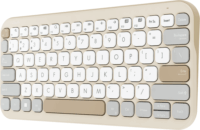 Asus Marshmallow KW100 Wireless Billentyűzet - Bézs/Fehér - Magyar