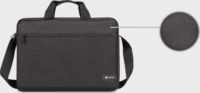 Natec Wallaroo 2 15,6 " Notebook táska Vezeték nélküli egérrel - Fekete