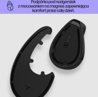 HP 920 Wireless Ergonomikus Egér - Fekete