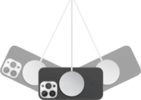 Woodcessories MagSafe Bio Apple iPhone 13 Pro Max Tok - Fekete