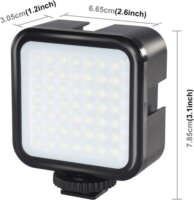 Puluz PU529B Kamera LED lámpa