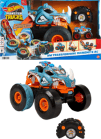 Hot Wheels Monster Trucks átalakítható távirányítós autó - Rhinomite