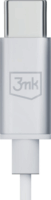 3mk Vezetékes Headset (USB Type-C) - Fehér