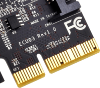 SilverStone SST-ECU03 1xUSB-A / 1xUSB-C 3.1 port bővítő PCIe kártya