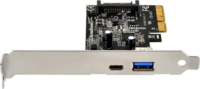 SilverStone SST-ECU03 1xUSB-A / 1xUSB-C 3.1 port bővítő PCIe kártya
