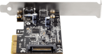 SilverStone SST-ECU03 1xUSB-A / 1xUSB-C 3.1 port bővítő PCIe kártya