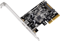 SilverStone SST-ECU03 1xUSB-A / 1xUSB-C 3.1 port bővítő PCIe kártya
