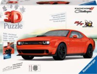 Ravensburger Dodge Challenger R/T Scat Pack autó - 145 darabos 3D puzzle