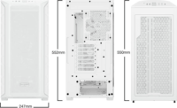 Be Quiet! Shadow Base 800 FX Számítógépház - Fehér