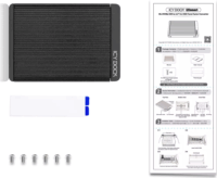 Icy Dock MB705M2P-B M.2 port Bővítő U.2 SSD
