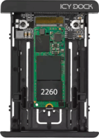 Icy Dock MB705M2P-B M.2 port Bővítő U.2 SSD