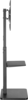 Equip 650613 37"-75" TV/Monitor Padlóállvány - Fekete