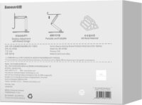 Baseus Biaxial Tablet Állvány - Szürke