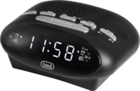 Trevi RC 821 Rádiós ébresztőóra - Fekete