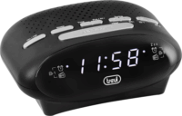 Trevi RC 821 Rádiós ébresztőóra - Fekete