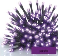 Emos D1AF01 Kül-/Beltéri LED fényfüzér 10m - Lila