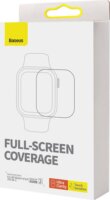 Baseus NanoCrystal Apple Watch 4/5/6/SE/SE 2 Kijelzővédő fólia - 40 mm (2db)