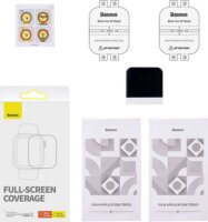 Baseus NanoCrystal Apple Watch 4/5/6/SE/SE 2 Kijelzővédő fólia - 40 mm (2db)