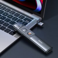 Baseus ACFYB-0G Wireless Pointer - Szürke